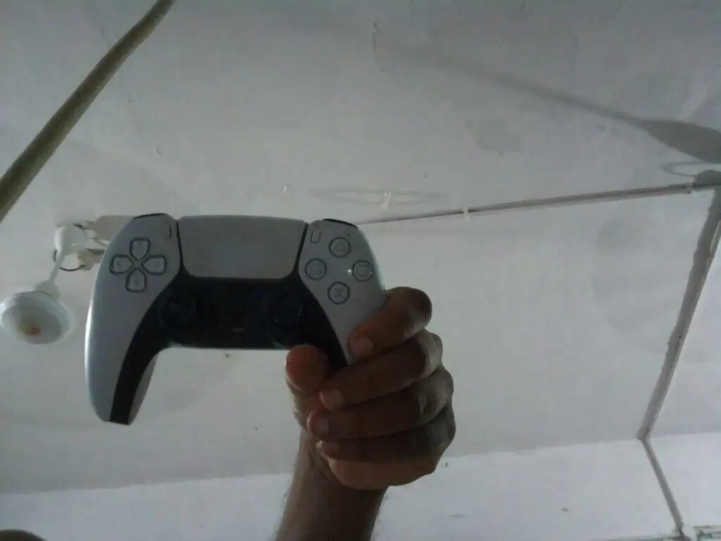 Gaming controller photographed in low-light conditions using the Raspberry Pi Camera Module.
